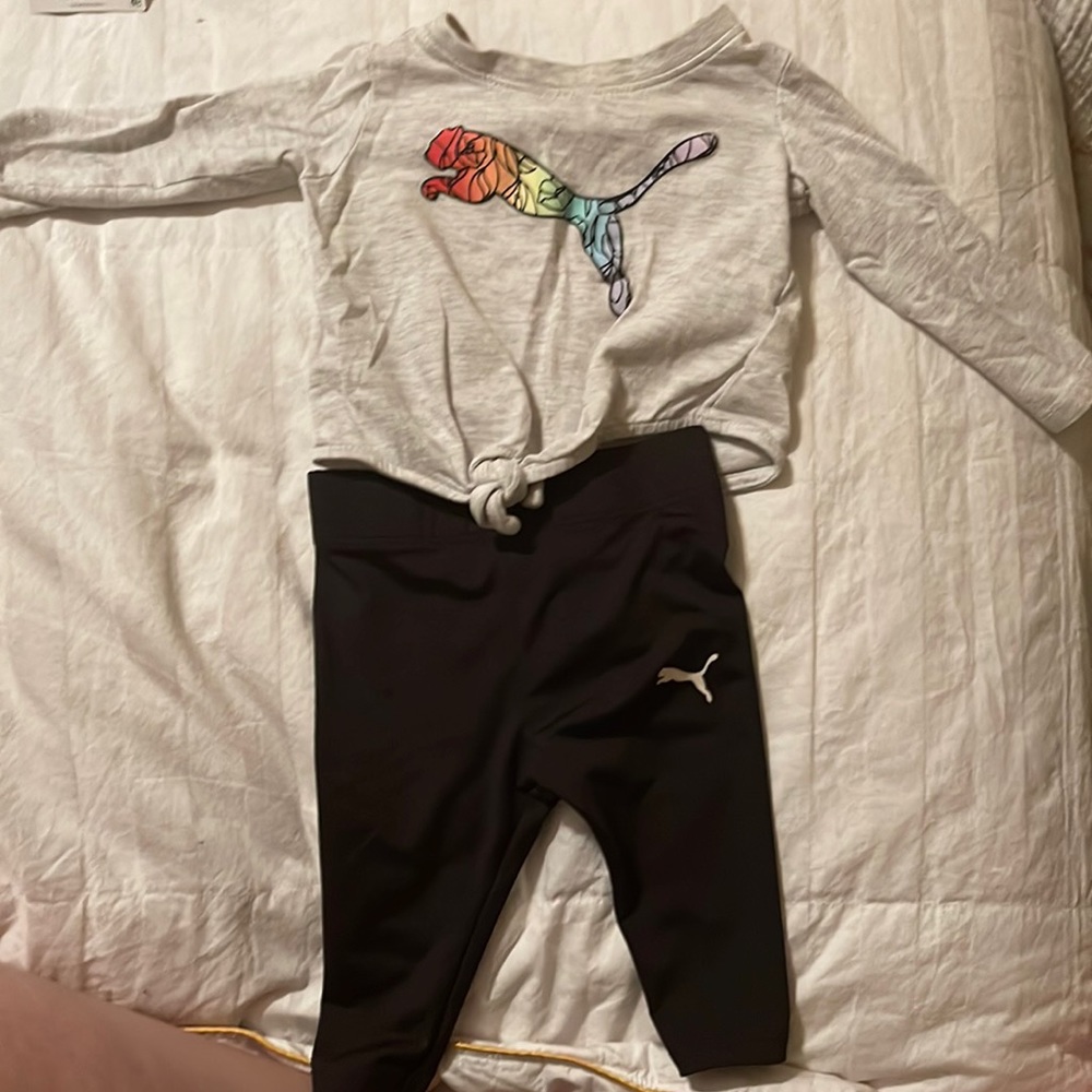 PUMA baby girl outfit set size 3-6 months